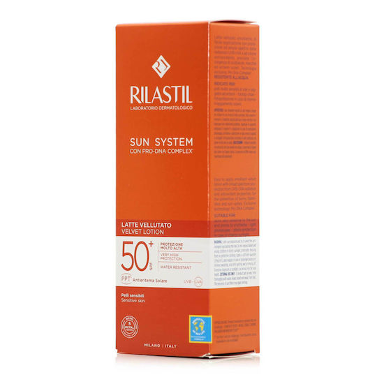 Rilastil Sun System Velvet Lotion Αντηλιακή Λοσιόν Σώματος SPF50 200ml