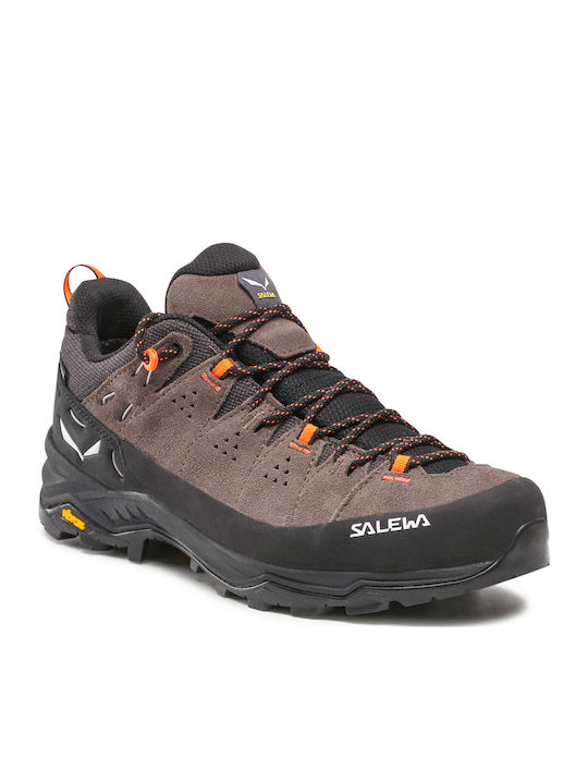 Salewa Alp Trainer 2 GTX Men's Hiking Shoes Waterproof with Gore-Tex Membrane Brown