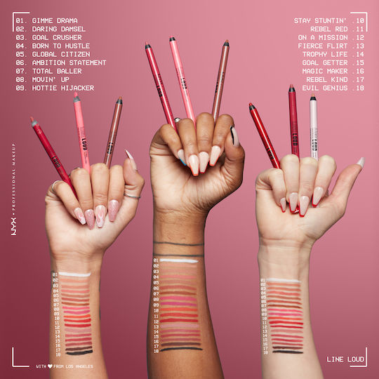 NYX Professional Makeup Line Loud Молив За Устни