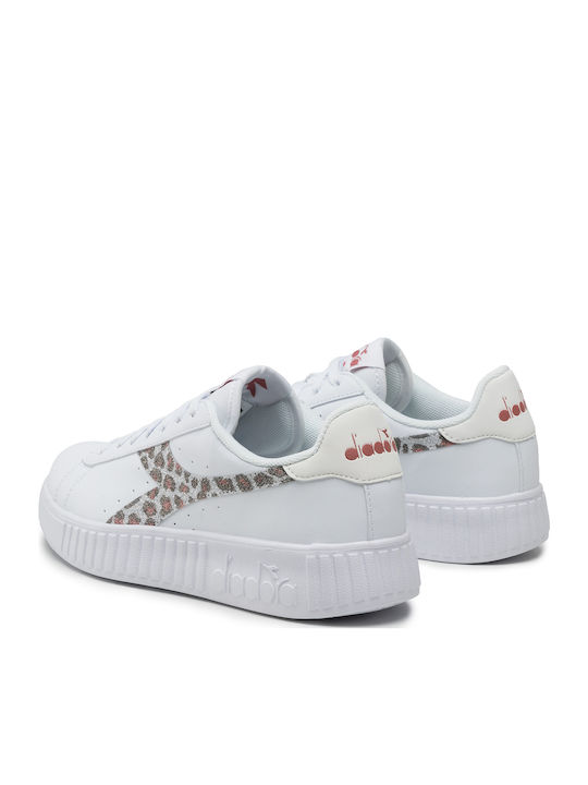 Step P Stardust Flatforms Sneakers White