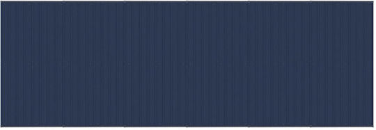 vidaXL Metallisches Hundepark 583x200x228cm Schwarz