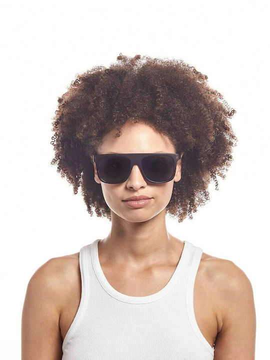 Le Specs Covert Unisex Sonnenbrille mit Kunststoff Gestell Matte Tort