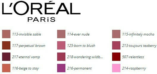 L'Oreal Paris Infaillible 24H Long Lasting Liquid Lipstick Sheer 213 Toujours Teaberry 6ml