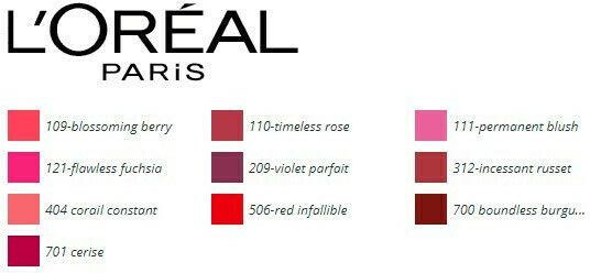 L'Oreal Paris Infaillible 24H Long Lasting Liquid Lipstick Sheer 209 Violet Parfait 6ml