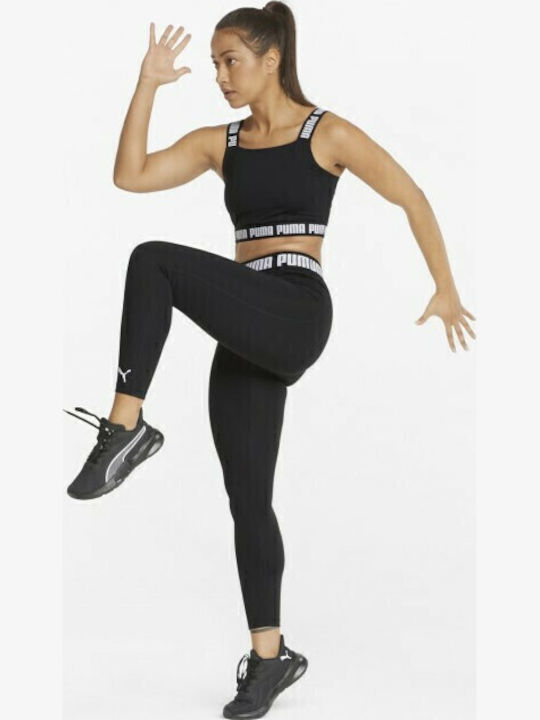 Strong Women's Cropped Training Legging High Waisted Black