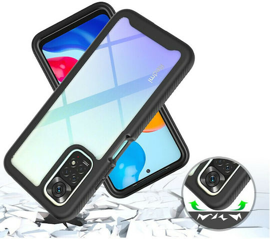 Tech-Protect Defense 360 Full Cover Plastic 2mm Black (Redmi Note 11 / 11S 4G)