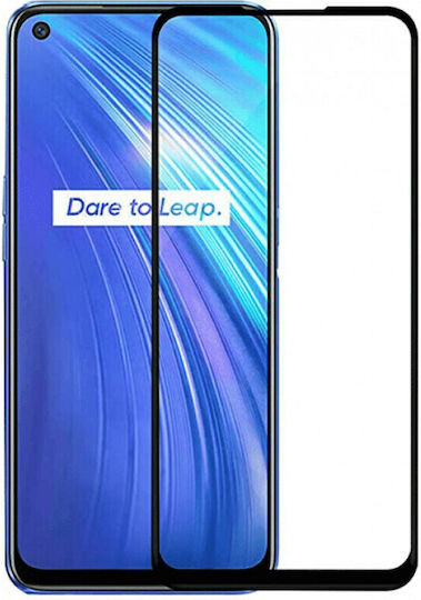 Vollkleber Vollflächig gehärtetes Glas (Realme 7) GL512