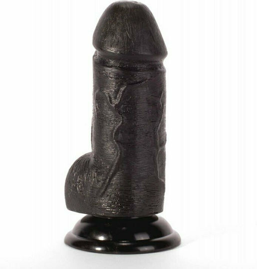 X-Men X-Men Gregs Cock Realistic Dildo with Balls and Suction Cup Black 16cm