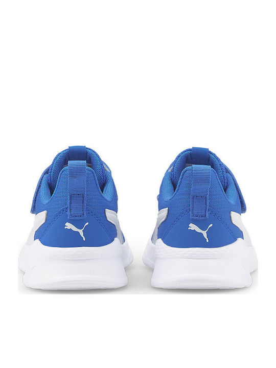 Anzarun Lite Kids Sports Shoes Running with Hoop & Loop Closure Blue