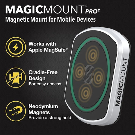 Scosche Magic Mount Pro2 Selfie Stick Trepied Pentru Telefoane Mobile Negru