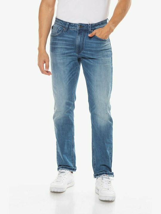 Tom Tailor Pantaloni de Bărbați din Jean în Croială Slim Albastru