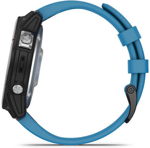 Garmin Quatix 7 Stainless Steel 47mm Αδιάβροχο Smartwatch με Παλμογράφο (Marine)