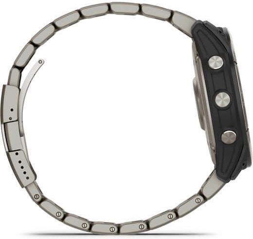 Garmin Quatix 7X Solar Edition Titan 51mm Rezistent la apă Smartwatch (Gri)