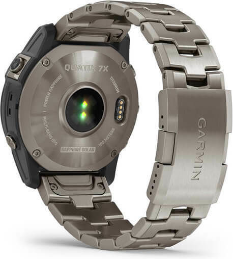 Garmin Quatix 7X Solar Edition Titan 51mm Rezistent la apă Smartwatch (Gri)