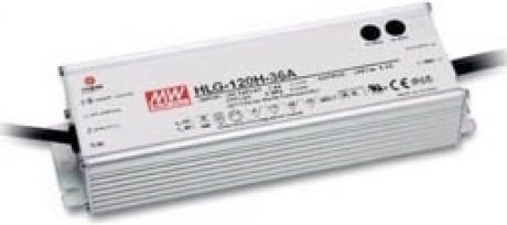 Mean Well HLG-120H-12B Dimabil reglabil Sursă de alimentare LED Rezistent la apă IP67 Putere 120W cu Tensiune de ieșire 12V