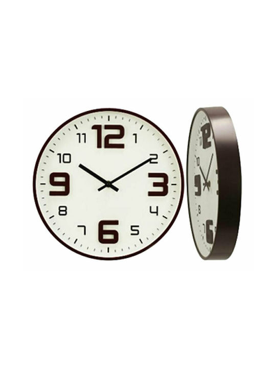 Homeplus Wall Clock Plastic 30cm