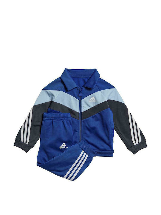 Adidas Copilăresc Set de pantaloni de trening Albastru 2buc