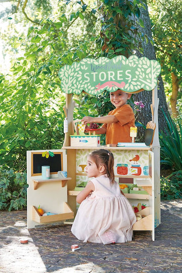 Tender Leaf Toys Детски магазин Куклен театър & Магазин от дърво