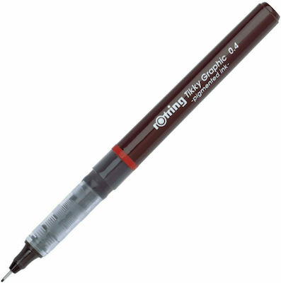 Rotring Tikky Graphic Design Marker 0.4mm Black