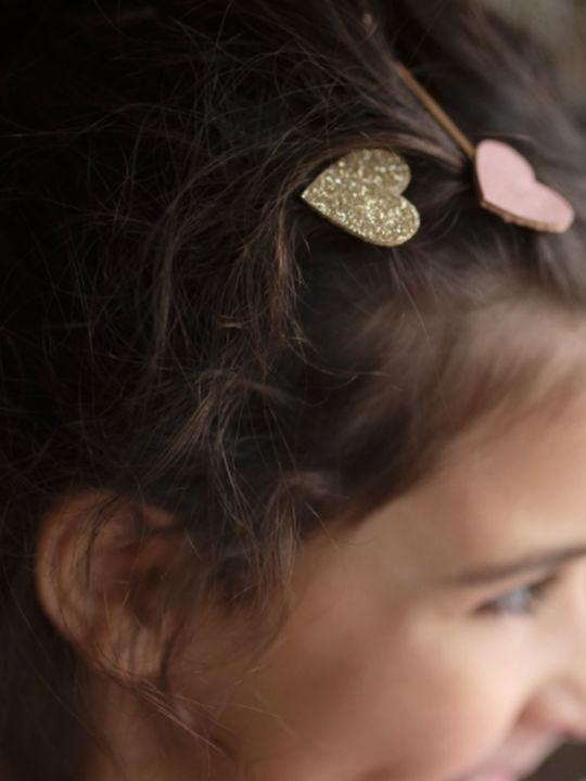 Great Pretenders Hair Clips Star or Heart Set of Kids Hair Clips with Bobby Pin Star 2pcs 90819 (Various Designs) 2pcs