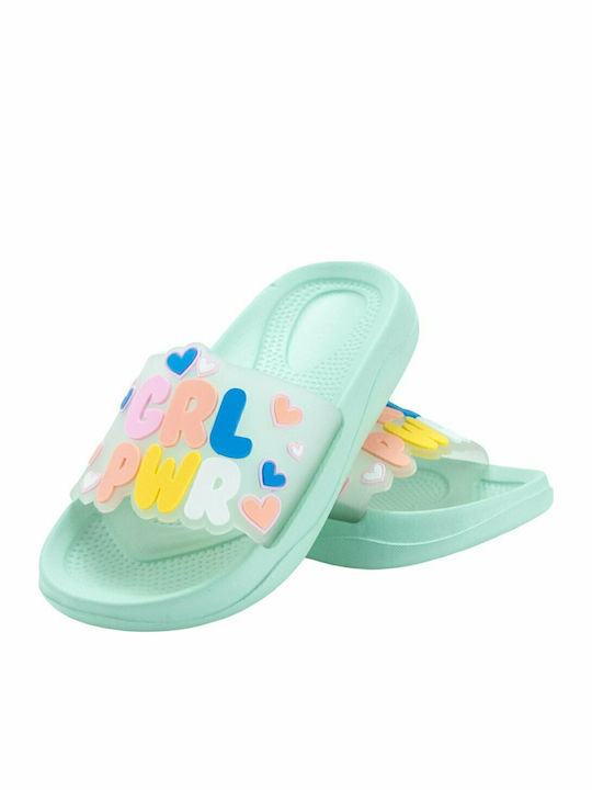 Kinder Badeschlappen Türkis