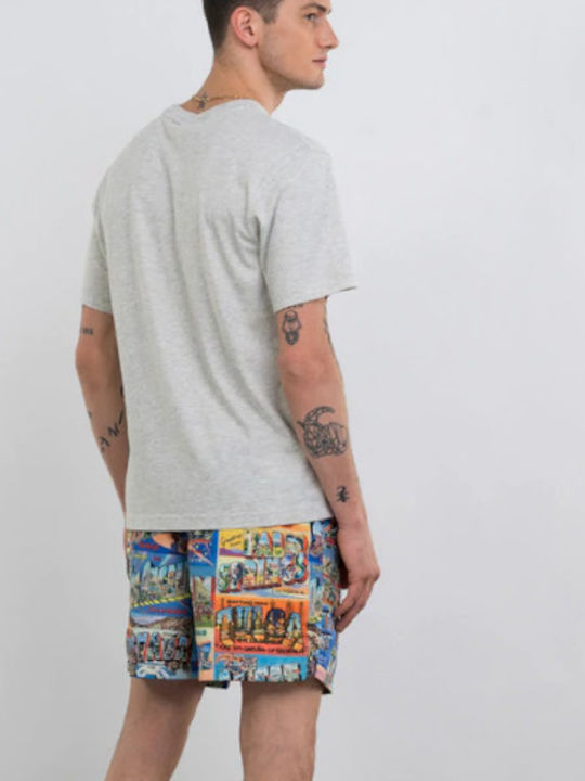 Men's Swimwear Shorts Multicolour with Patterns