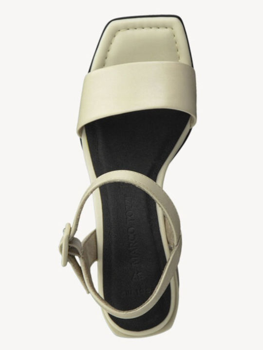 Leather Sandals Anatomic Beige