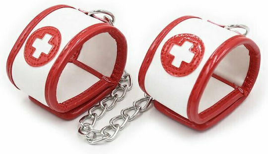 Dream Love Ohmama Fetish Mini Nurse Bondage Set BDSM Kit σε Κόκκινο Χρώμα 3τμχ