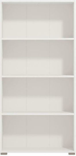 Bibliotecă Tomar Albă 70x24.5x142cm