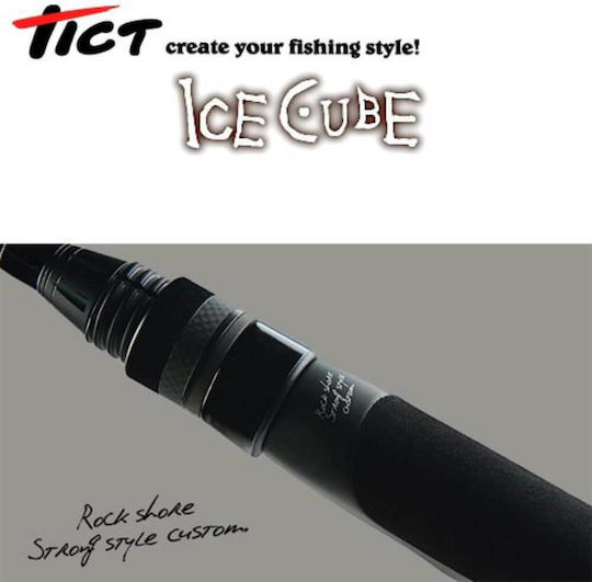 Tict Ice Cube 90TG-SIS Καλάμι Ψαρέματος για Light Rockfishing 2.76m 0.8-21gr