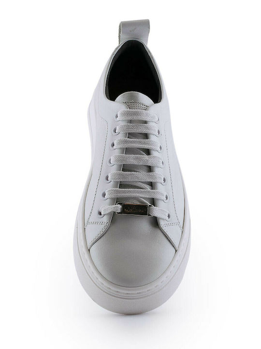 Ανδρικά Flatforms Sneakers Λευκά