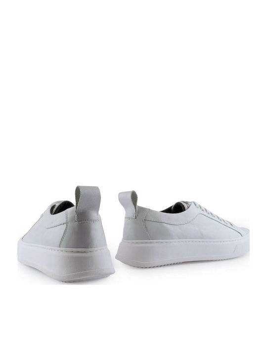 Ανδρικά Flatforms Sneakers Λευκά