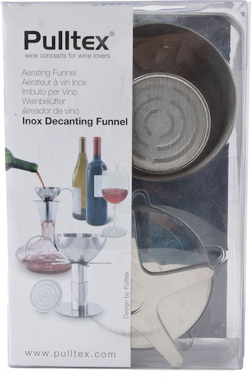 Pulltex Pâlnie Cu Bază Accesorii Pentru Băuturi Inox 109405