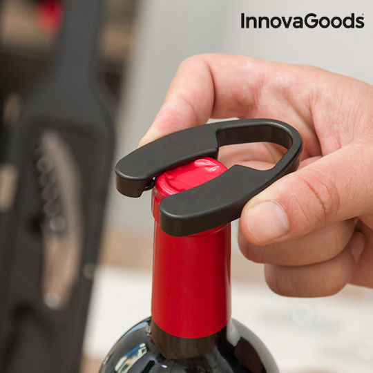 InnovaGoods Original Σετ Αξεσουάρ Κρασιού σε Θήκη Μπουκάλι 5τμχ V0100451