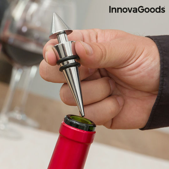 InnovaGoods Original Σετ Αξεσουάρ Κρασιού σε Θήκη Μπουκάλι 5τμχ V0100451