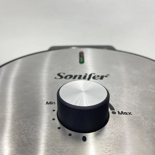Sonifer SF-6084 Βαφλιέρα για Στρογγυλές Βάφλες 1000W