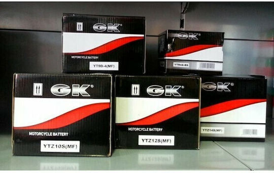 GK Closed Type Motorcycle Battery YTX20L-BS with Capacity 18Ah