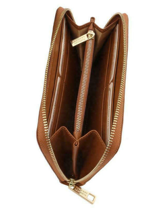 Venere Голяма Дамско Портмоне Cognac
