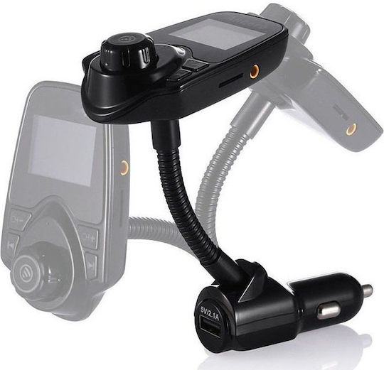 Factory FM Transmitter Αυτοκινήτου T10 με Bluetooth / USB