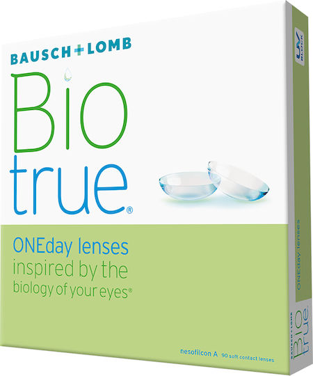 Bausch & Lomb Biotrue ONEDay 90 Daily Contact Lenses Hydrogel with UV Protection