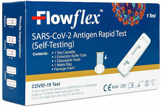 Acon FlowFlex 10pcs Self-Diagnostic Test for Rapid Detection Antigens with Nasal Sample