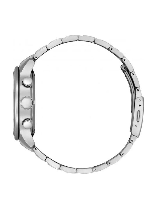 Citizen Ρολόι Eco - Drive με Μεταλλικό Μπρασελέ