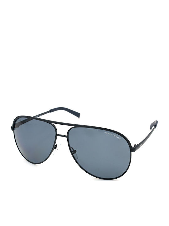 Armani Exchange Ανδρικά Γυαλιά Ηλίου με Μπλε Μεταλλικό Σκελετό και Polarized Φακό AX2002 60992V