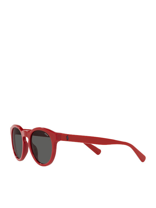 Ralph Lauren Unisex Sunglasses with Red Plastic Frame