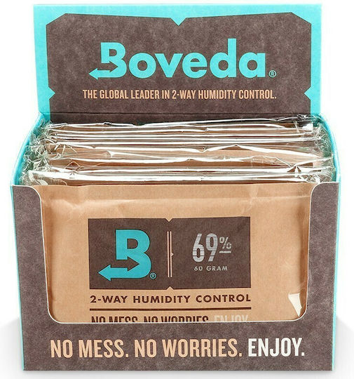 Boveda Овлажняващо Пликче за Пушачески Изделия 13.4x8.8x0.8см
