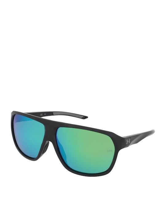 Under Armour Sunglasses Μαύρα with Acetate Frame & Green Lens Under Armour Sunglasses Μαύρα with Acetate Frame & Green Lens