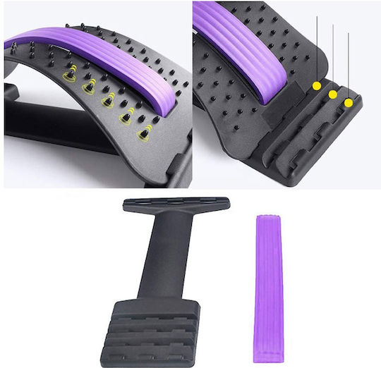 Media Wave Perna Medicală Pentru Talie 40x27x3cm Violet