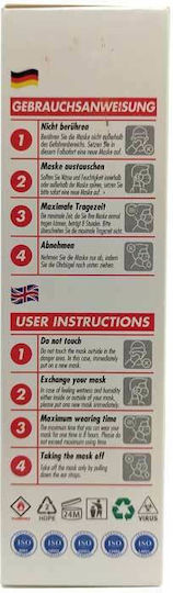 Famex Disposable Protective Mask FFP2 NR Kids Gray 50pcs