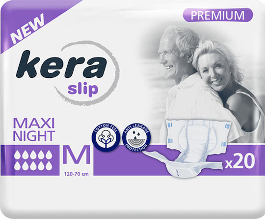 Kera Premium Slip Maxi Night Medium 20τμχ