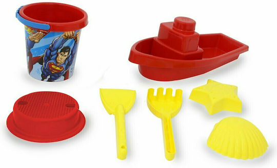 Jamara Superman Set Dispozitiv De Asigurare De Plajă Cu Accesorii 7 Bucăți